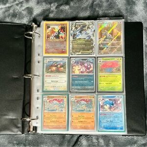 Pokemon Trading Card Collection in Binder